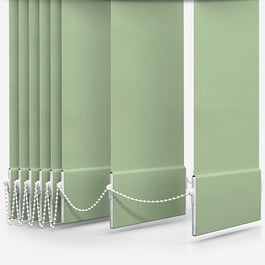 Touched By Design Optima Blackout Light Sage Vertical Blind Replacement Slats