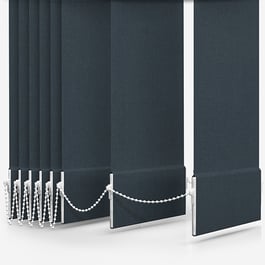 Touched By Design Optima Blackout Midnight Blue Vertical Blind Replacement Slats