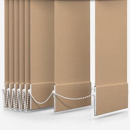 Touched By Design Optima Dimout Beige Vertical Blind Replacement Slats