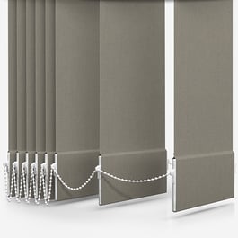 Touched By Design Optima Dimout Greige Vertical Blind Replacement Slats