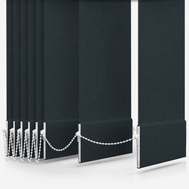 Touched By Design Optima Dimout Midnight Blue Vertical Blind Replacement Slats
