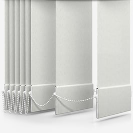 Touched By Design Somerset Cream Vertical Blind Replacement Slats