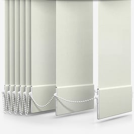 Touched By Design Somerset Cream Blackout Vertical Blind Replacement Slats