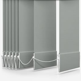 Touched by Design Supreme Blackout Dove Grey Vertical Blind Replacement Slats
