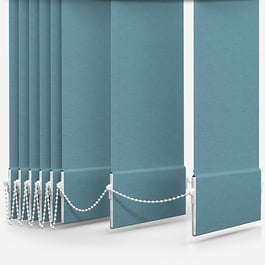 Touched By Design Supreme Blackout Ocean Green Vertical Blind Replacement Slats