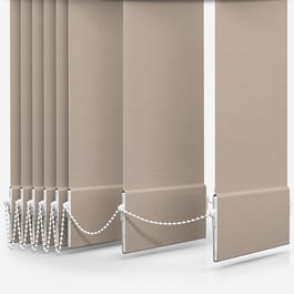 Touched By Design Supreme Blackout Sand Vertical Blind Replacement Slats