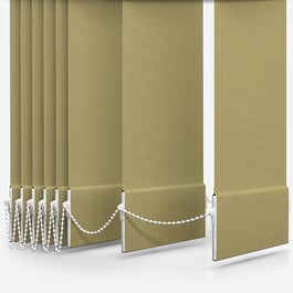 Touched By Design Supreme Blackout Stem Green Vertical Blind Replacement Slats