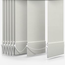 Touched By Design Supreme Blackout Vanilla Cream Vertical Blind Replacement Slats