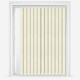 Touched By Design Absolute Blackout Cream Vertical Blind