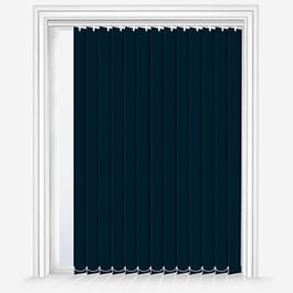 Touched by Design Deluxe Plain Azure Vertical Blind