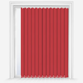 Touched by Design Deluxe Plain Coral Vertical Blind