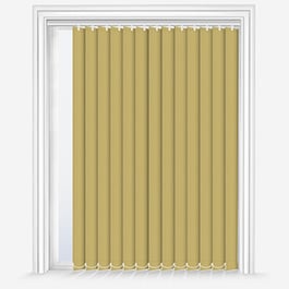 Touched by Design Deluxe Plain Stem Green Vertical Blind