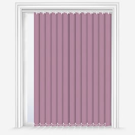 Touched by Design Deluxe Plain Wisteria Vertical Blind