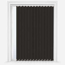 Touched By Design Optima Blackout Brown Vertical Blind