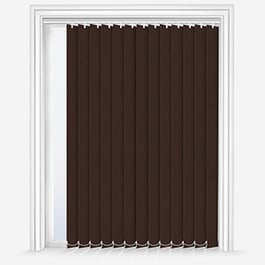 Touched By Design Optima Dimout Chocolate Vertical Blind