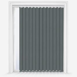 Touched By Design Spectrum Blackout Charcoal Vertical Blind