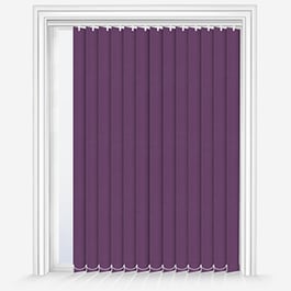 Touched By Design Spectrum Blackout Mulberry Vertical Blind