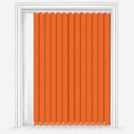 Touched By Design Spectrum Orange Vertical Blind