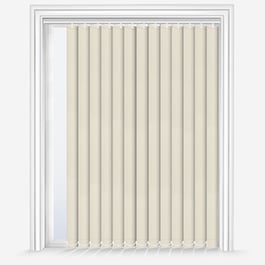 Touched by Design Supreme Blackout Cream Vertical Blind