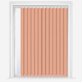 Touched by Design Supreme Blackout Papaya Vertical Blind