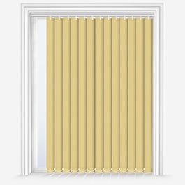 Touched by Design Supreme Blackout Primrose Yellow Vertical Blind