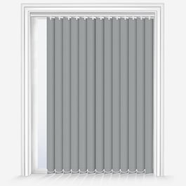 Touched by Design Supreme Blackout Storm Grey Vertical Blind