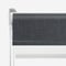 Leniro Blackout Rock Grey & White double_roller