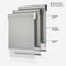 Leniro Blackout Pebble Grey & Grey double_roller