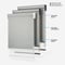 Leniro Blackout Pebble Grey & White double_roller