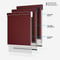 Optima Blackout Merlot Red & Grey double_roller