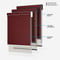 Optima Blackout Merlot Red & Natural double_roller