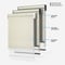 Optima Blackout White & White double_roller
