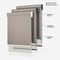 Oxford Blackout Taupe & Natural double_roller