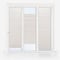 Halo Ivory stickfit_pleated