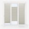 Double Sided EcoCell Blackout Dawn stickfit_pleated