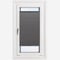 Luna Graphite stickfit_pleated