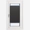Double Sided EcoCell Blackout Espresso stickfit_pleated