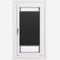 ThermoCell Blackout Jet Black stickfit_pleated