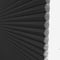 ThermoCell Blackout Jet Black stickfit_pleated