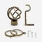 28mm Allure Classic Antique Brass Cage Bay Window pole