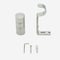 28mm Allure Classic Stainless Steel Barrel Eyelet Bay Window pole