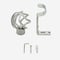 28mm Allure Classic Stainless Steel Cage Eyelet Bay Window pole