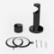 28mm Allure Signature Black Nickel End Cap pole