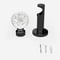 28mm Allure Signature Black Nickel Glass Bubbles Eyelet pole