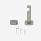 28mm Allure Signature Brushed Steel Stud Eyelet pole