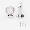 28mm Allure Signature Polished Chrome Crystal Eyelet pole