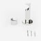 28mm Allure Signature Polished Chrome End Cap Eyelet pole