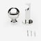 28mm Allure Signature Polished Chrome Ribbed Ball Eyelet pole