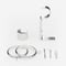 35mm Allure Classic Polished Chrome End Cap Finial pole