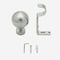 35mm Allure Classic Stainless Steel Ball Finial Eyelet pole